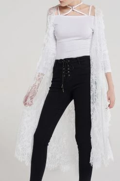 STORETS SALE Carol Lace Robe