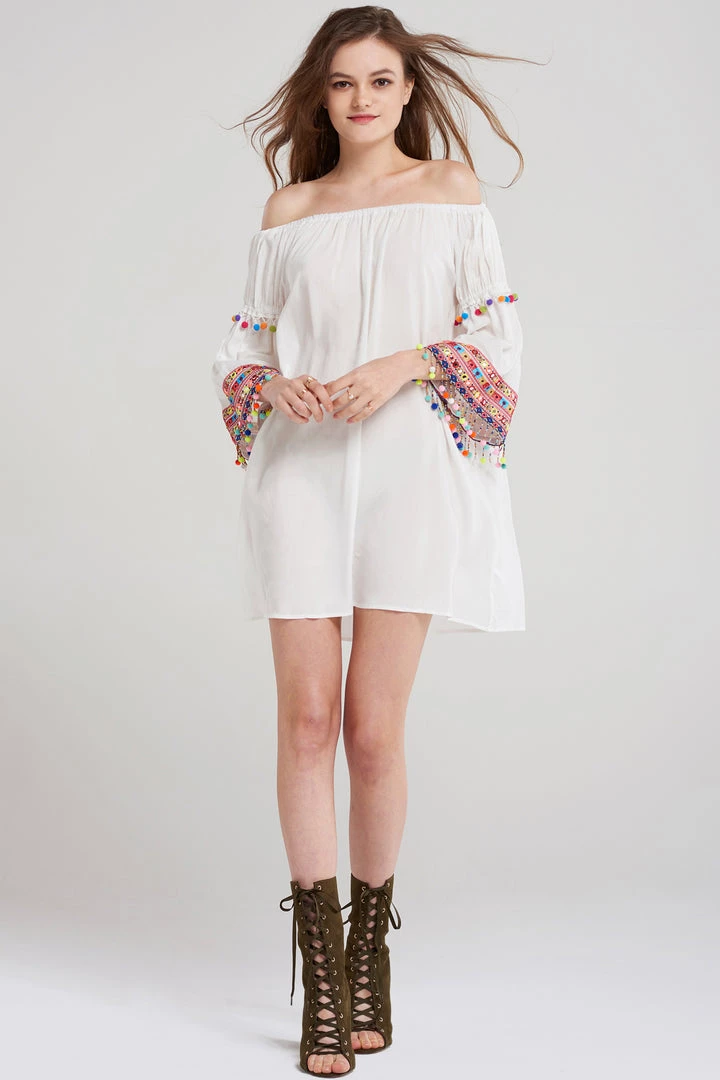 STORETS SALE Jasmine Multi Tassel Dress CLOTHING