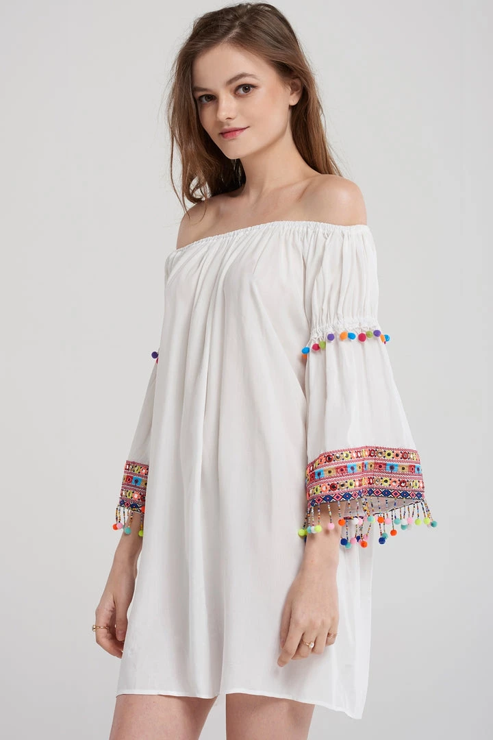 STORETS SALE Jasmine Multi Tassel Dress CLOTHING