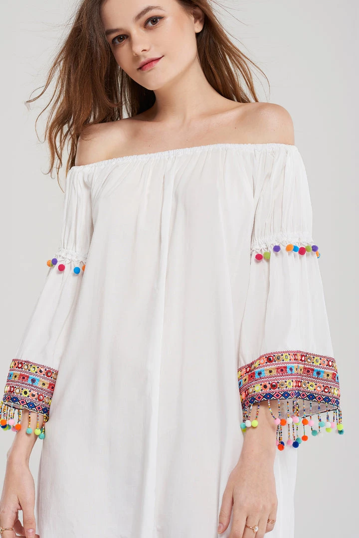 STORETS SALE Jasmine Multi Tassel Dress CLOTHING