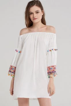 STORETS SALE Jasmine Multi Tassel Dress CLOTHING