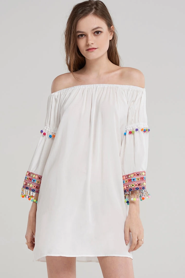 STORETS SALE Jasmine Multi Tassel Dress CLOTHING