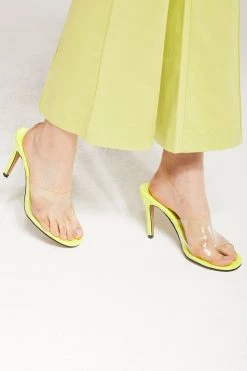 STORETS Clear Band Mule Heels