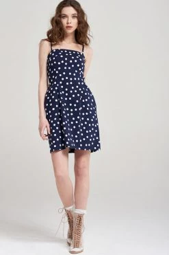 STORETS SALE Ira Polka Dot Mini Dress CLOTHING