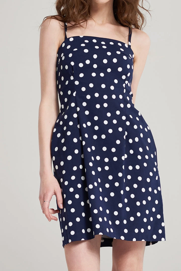 STORETS SALE Ira Polka Dot Mini Dress CLOTHING