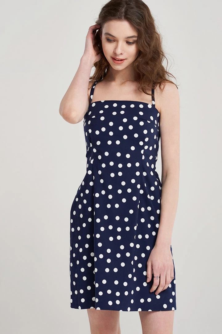 STORETS SALE Ira Polka Dot Mini Dress CLOTHING