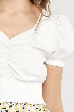 STORETS Morgan Cinched Front Crop Top CLOTHING