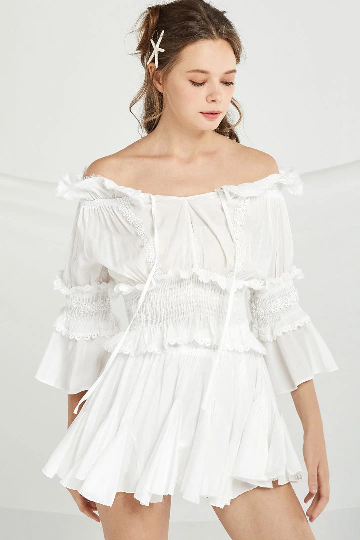 STORETS SALE Tessa Crop Top And Floaty Skirt Set CLOTHING