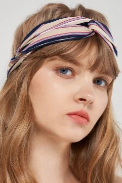 STORETS Striped Turban ACCESSORIES