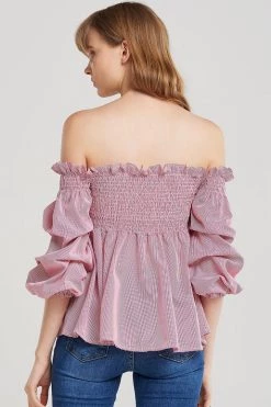 STORETS SALE Blair Smocked Puff Blouse