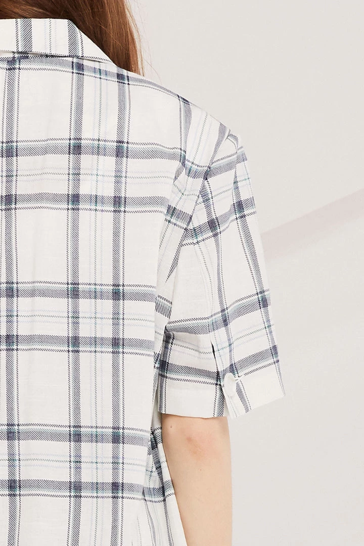 STORETS SALE CLOTHING Elliot Belted Plaid Jacket