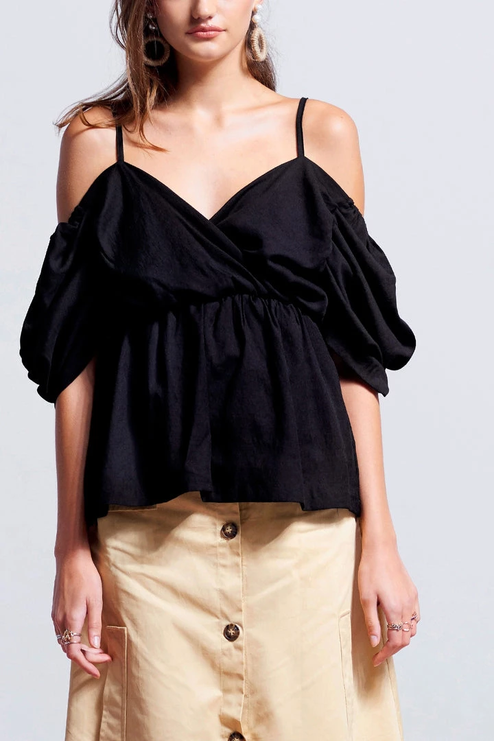 STORETS SALE CLOTHING Sofia Cold Shoulder Blouse