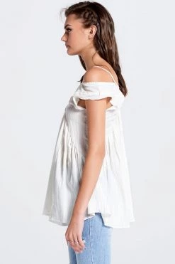 STORETS SALE Lilly Cold Shoulder Top