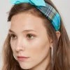 STORETS Plain Ribbon Checked Hairband