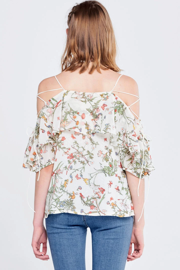 STORETS SALE CLOTHING Nora Strappy Sleeves Top