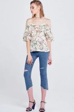 STORETS SALE CLOTHING Nora Strappy Sleeves Top