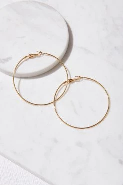 STORETS Thin Ring Earrings-2 Colors