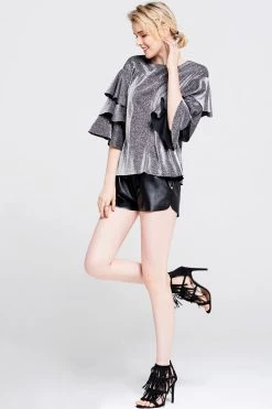 STORETS SALE Amelia Tiered Sleeve Top CLOTHING