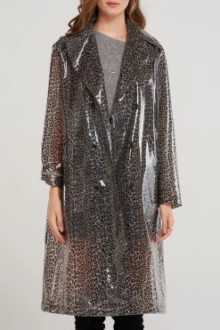 STORETS SALE CLOTHING Ines Double Breasted Raincoat