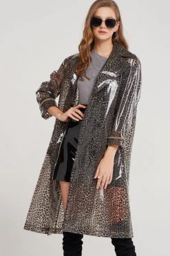 STORETS SALE CLOTHING Ines Double Breasted Raincoat