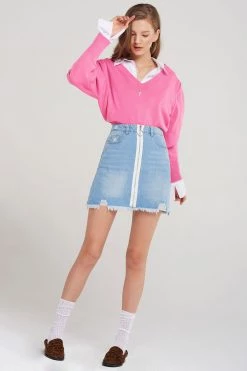 STORETS SALE CLOTHING Camra Zipper Skirt