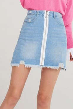 STORETS SALE CLOTHING Camra Zipper Skirt