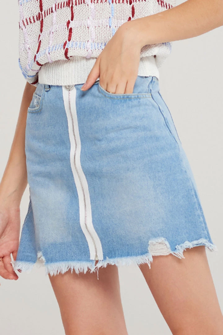 STORETS SALE CLOTHING Camra Zipper Skirt