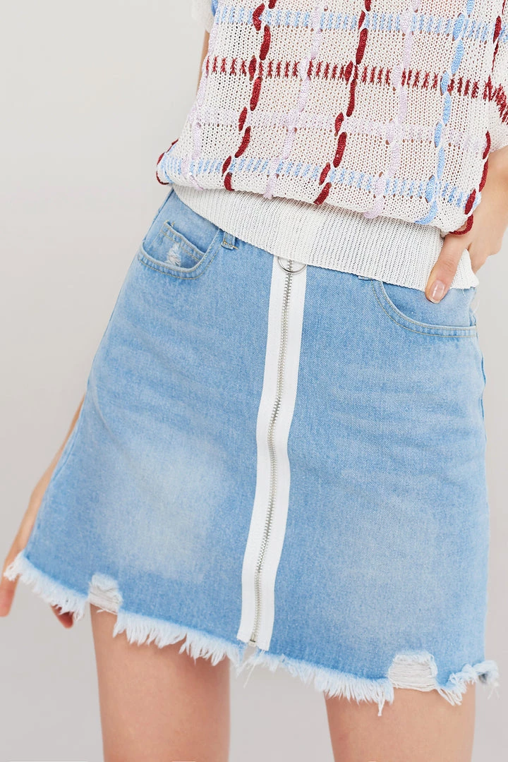 STORETS SALE CLOTHING Camra Zipper Skirt