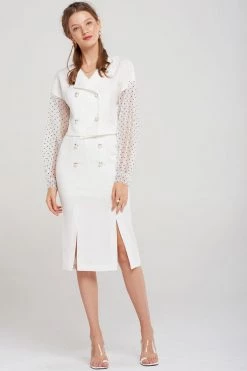 STORETS SALE Jonie Double Button Skirt-2 Colors