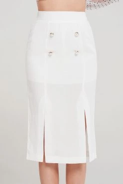 STORETS SALE Jonie Double Button Skirt-2 Colors