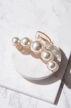 STORETS Five Faux Pearl Clip ACCESSORIES