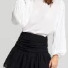 STORETS Kristina Chiffon Shirring Skirt CLOTHING