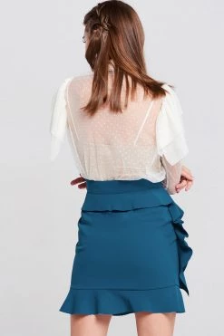 STORETS SALE Shailene Ruffle Mini Skirt CLOTHING