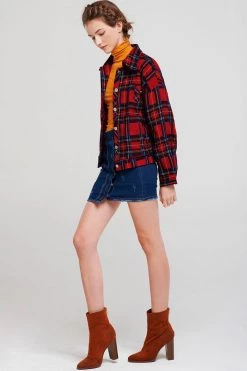 STORETS SALE Juliet Boxy Plaid Jacket