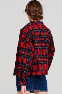 STORETS SALE Juliet Boxy Plaid Jacket