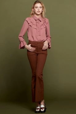 STORETS SALE Oliia Bell Bottom Pants CLOTHING