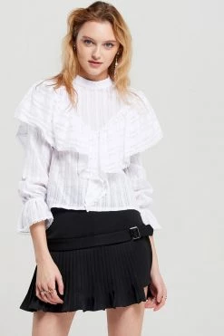 STORETS CLOTHING Jane Pleated Mini Skort