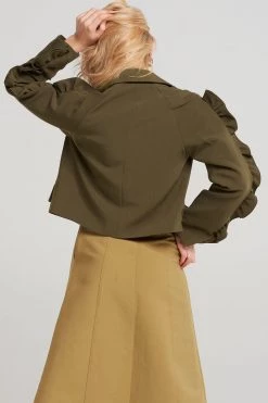 STORETS SALE Quinn Ruffle Sleeve Jacket CLOTHING