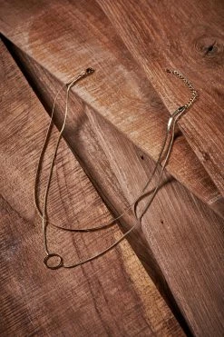 STORETS ACCESSORIES Layered Circle Necklace