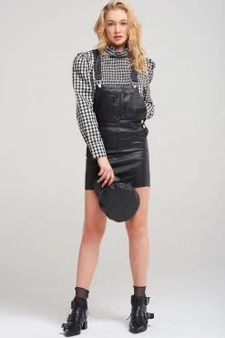 STORETS SALE Taylor High Neck Gingham Blouse CLOTHING