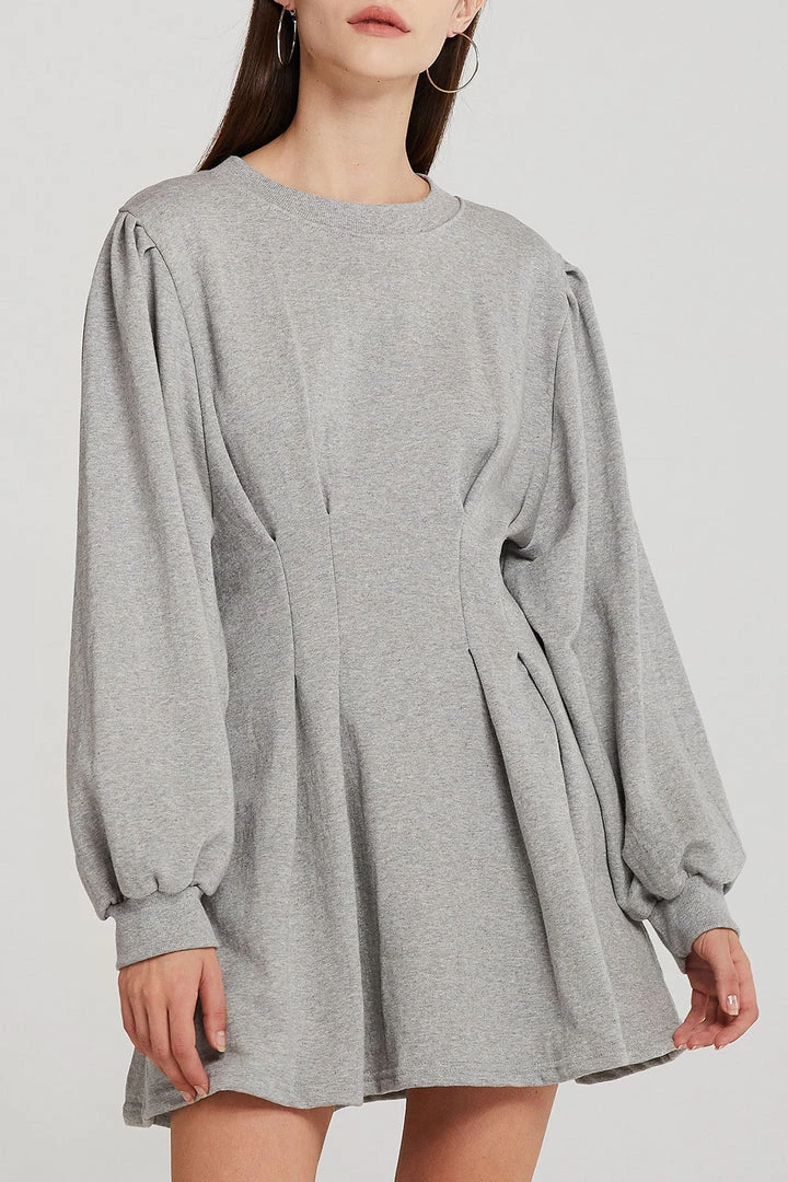 STORETS CLOTHING Maya Smocked Sweat Dress