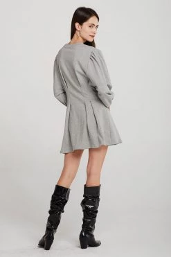 STORETS CLOTHING Maya Smocked Sweat Dress