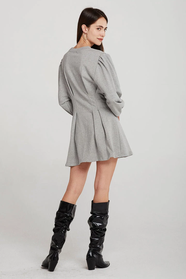 STORETS CLOTHING Maya Smocked Sweat Dress