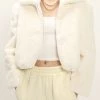 STORETS SALE Leah Fluffy Cropped Jacket CLOTHING