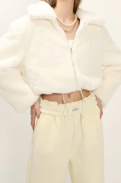 STORETS SALE Leah Fluffy Cropped Jacket CLOTHING
