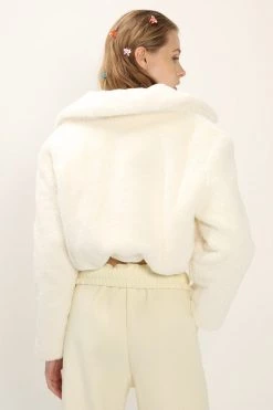 STORETS SALE Leah Fluffy Cropped Jacket CLOTHING