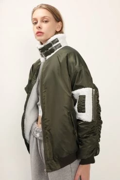 STORETS CLOTHING Ella Borg Teddy Bomber