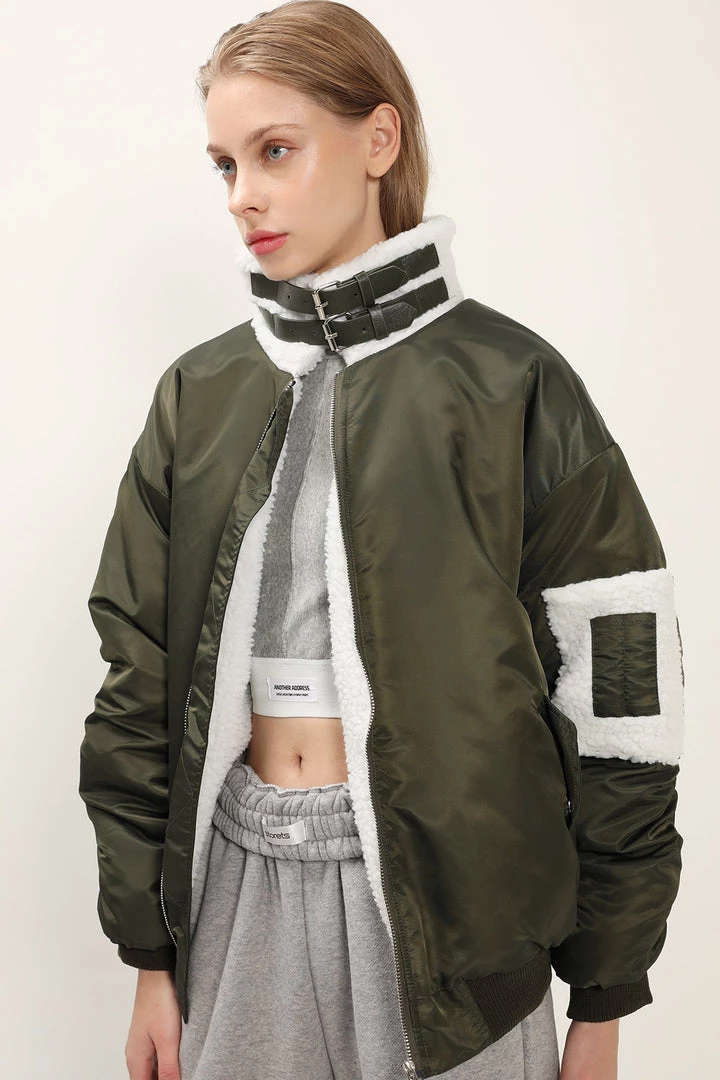 STORETS CLOTHING Ella Borg Teddy Bomber