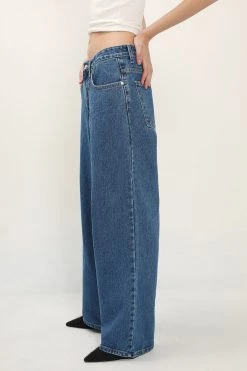 STORETS Eleanor Wide Leg Boyfriend Jeans CLOTHING