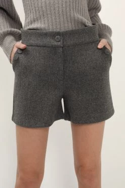 STORETS CLOTHING Eden Slim Fit Buttoned Shorts